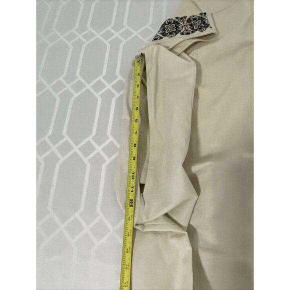 212 COLLECTION Women’s Size 6 Dress Tunic Linen Sleeveless Summer - Picture 8 of 9